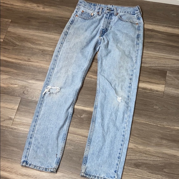 Levi's Denim - Vintage Levi’s 505 high waisted mom jeans 29x30